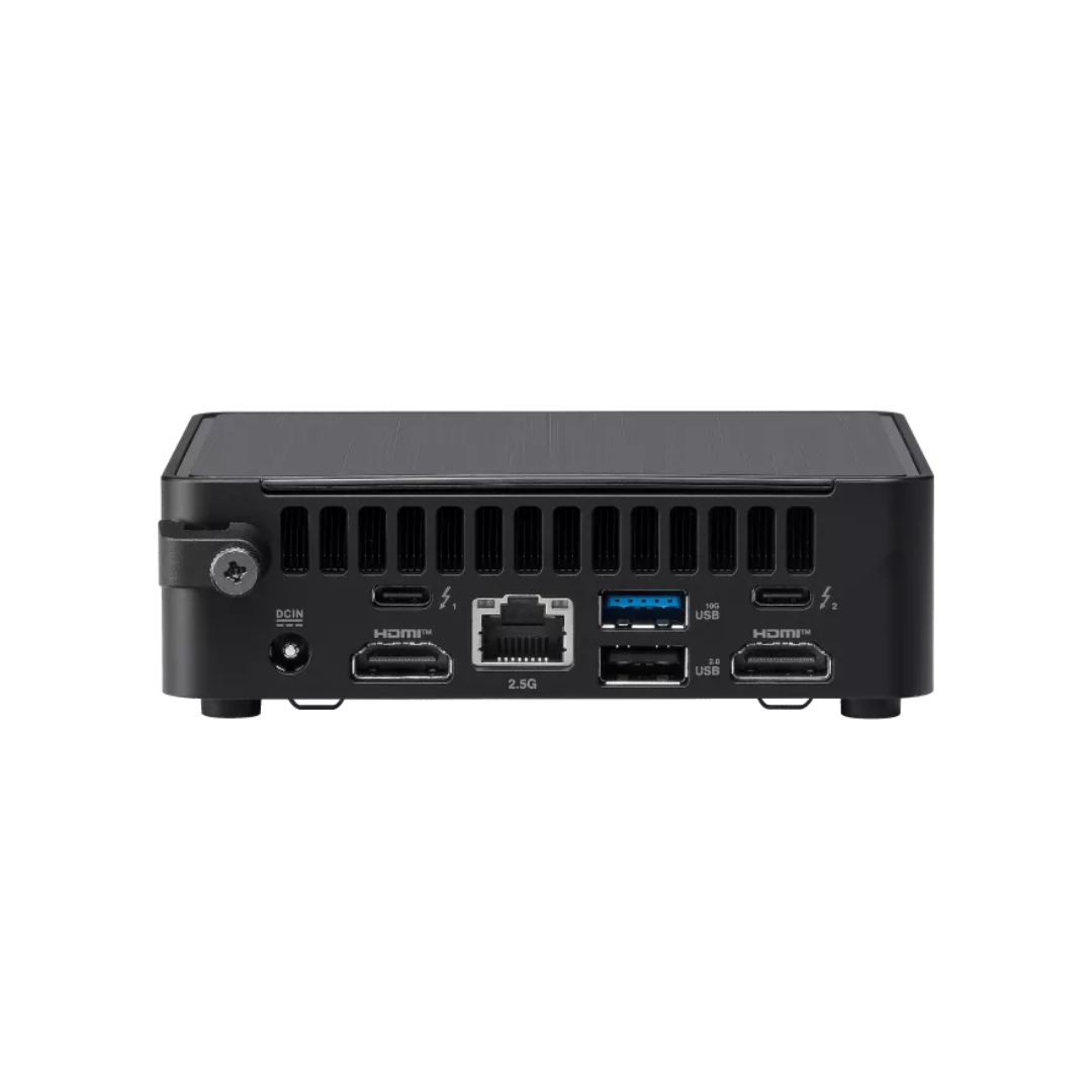 ASUS NUC Pro 14 Mini PC – Intel Core 3 100U (6-Core, 8 Threads), 16GB DDR5 SO- DIMM RAM, 256GB PCIe Gen3 x4 NVMe SSD, Windows 11 Pro – High-Performance Mini PC for Business, Productivity & Multitasking