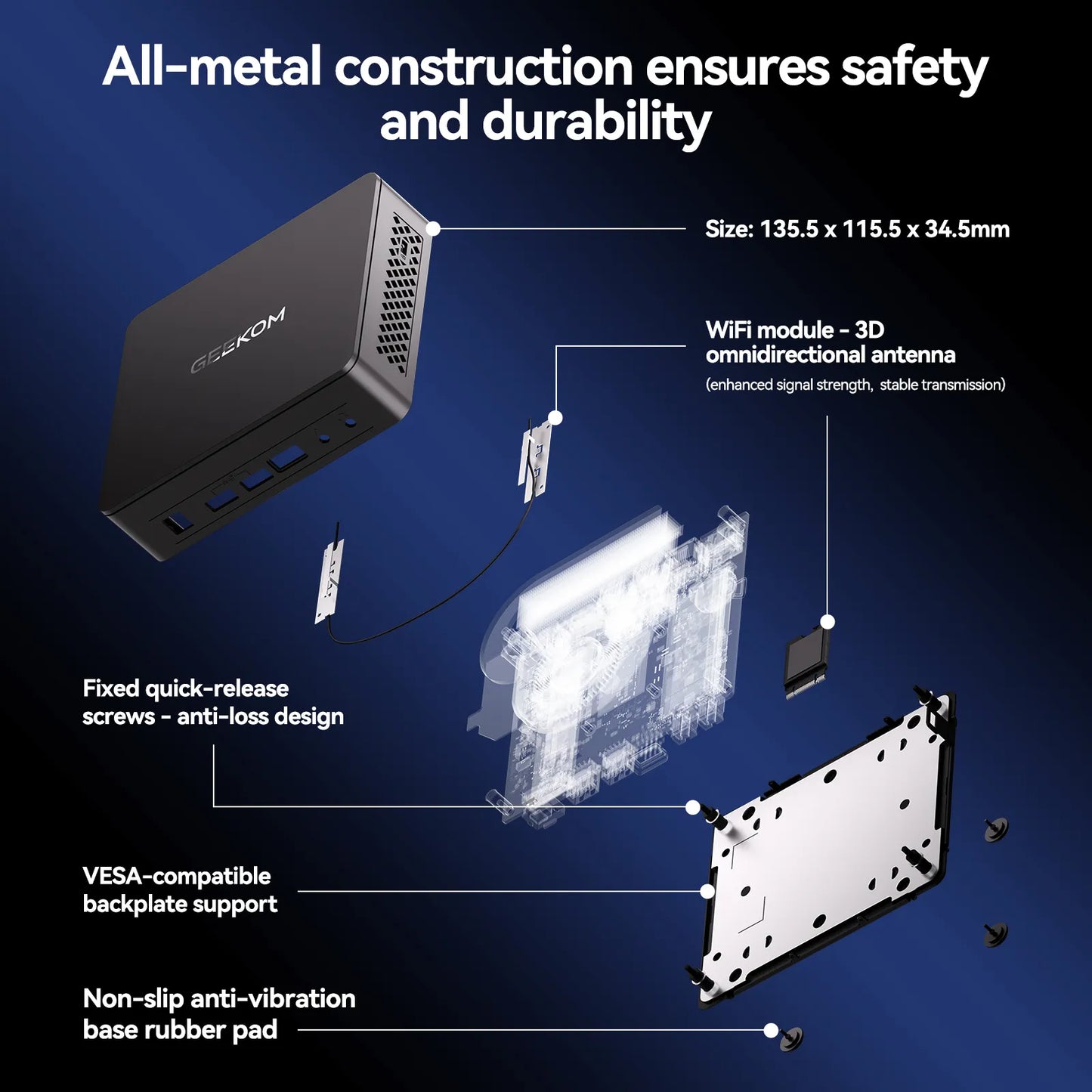 GEEKCOM:Air12 Mini PC