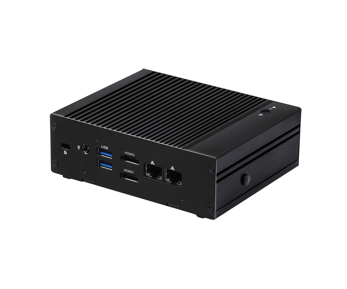 ASROCK:iBOX-N97 R2/D5 Fanless Embedded BOX PC